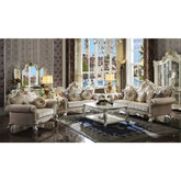 Picardy Fabric & Antique Pearl Sofa Model 55460 By ACME Furniture